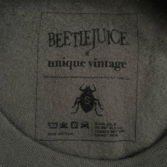 Beetlejuice x Unique Vintage No Feet Sweatshirt - Picture 4 of 4